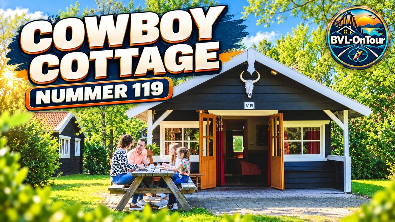Cowboy cottage nummer 119  #Attractie- & Vakantiepark Slagharen