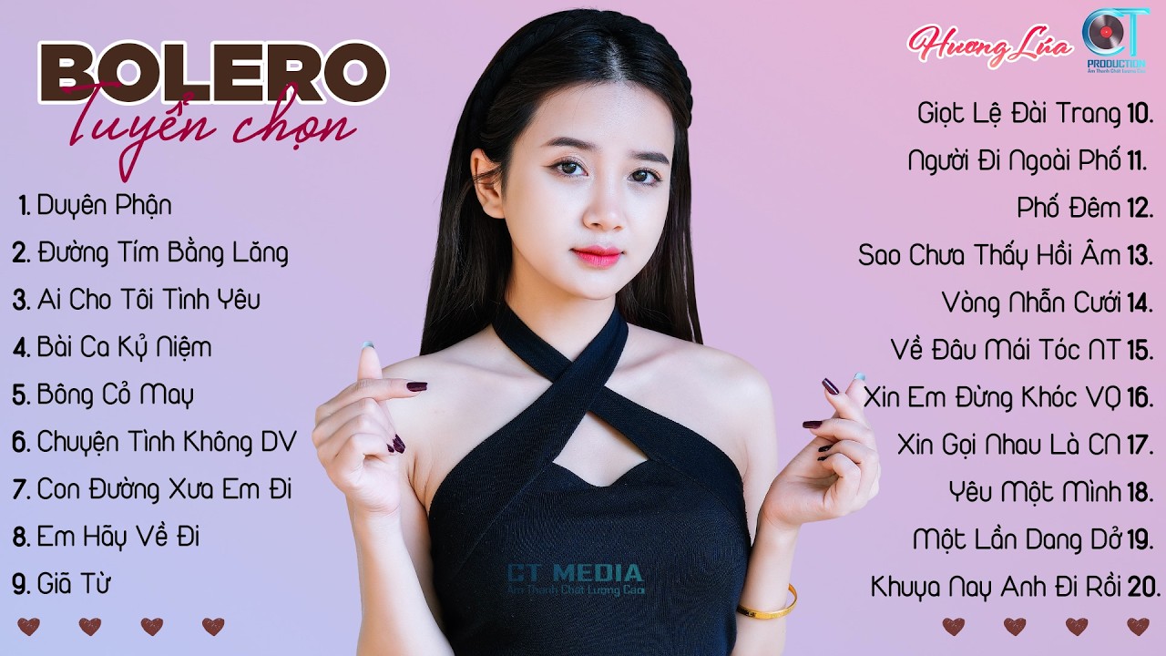 Nhạc Trữ Tình Bolero Chọn Lọc Hay Nhất 2025 - LK DUYÊN PHẬN x ĐƯỜNG TÍM BẰNG LĂNG