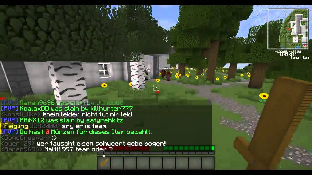 [Let's Play] [Minecraft] Funville.eu Hungergames/PvP Action