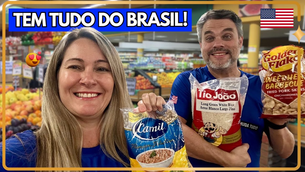 MERCADO BRASILEIRO em ORLANDO: Encontramos de TUDO no SEABRA FOODS! 🇧🇷🛒