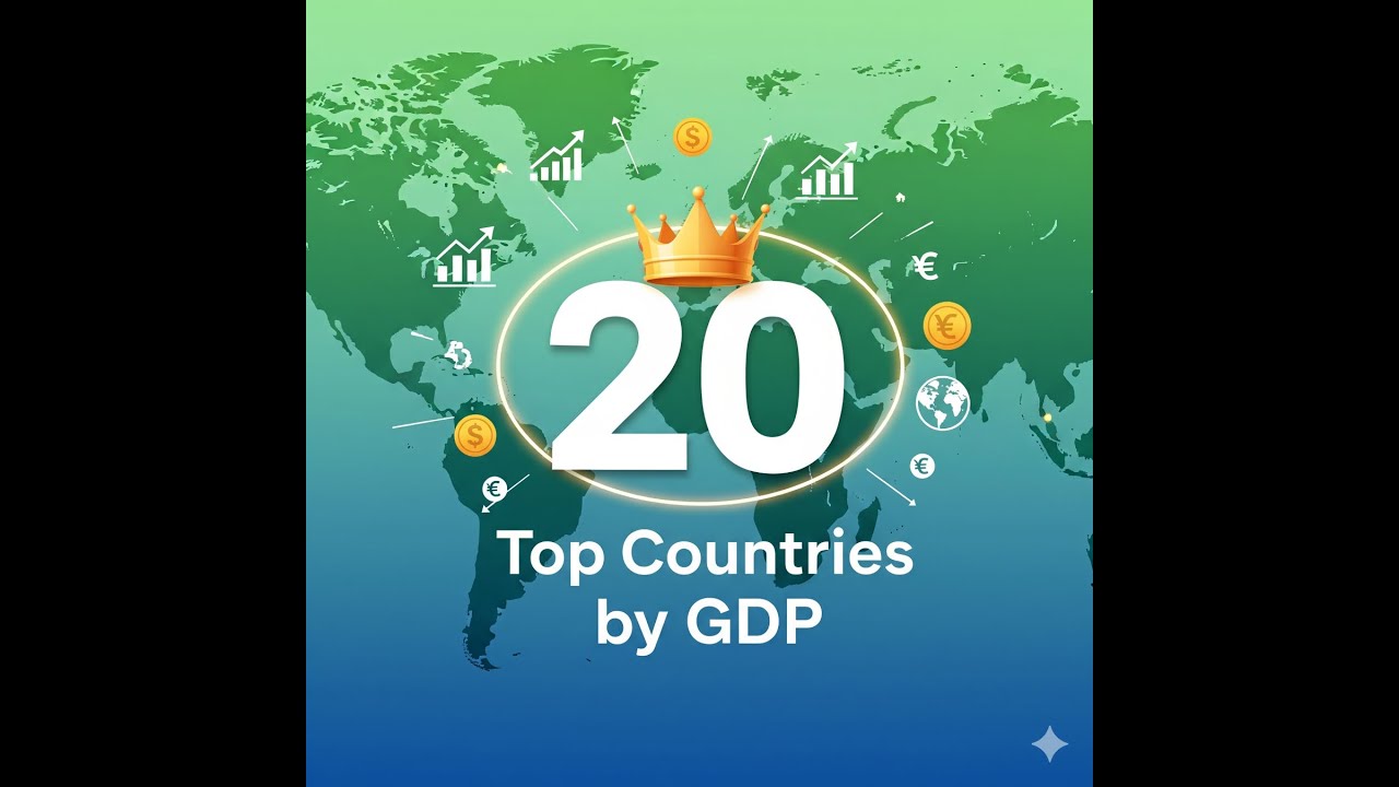 TOP-20/EP-1/RANK GDP/2025/रैंक जीडीपी/Countries/Trillions Dollor