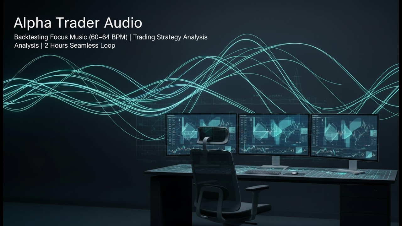 Backtesting Focus Music (60–64 BPM) | Trading Strategy Analysis | 2 Hours Seamless Loop