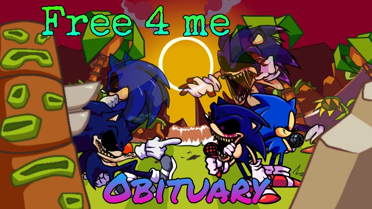 Free 4 me/Obituary But Sonic.exe 2011/X Vs Sonic.exe | Friday Night Funkin' Sonic Legacy (FNF Cover)