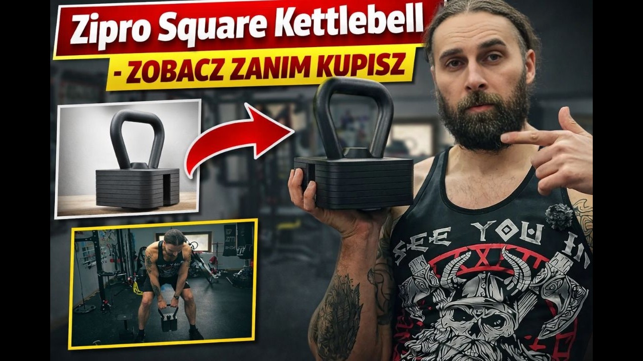 Zipro Square Kettlebell - zobacz zanim kupisz !