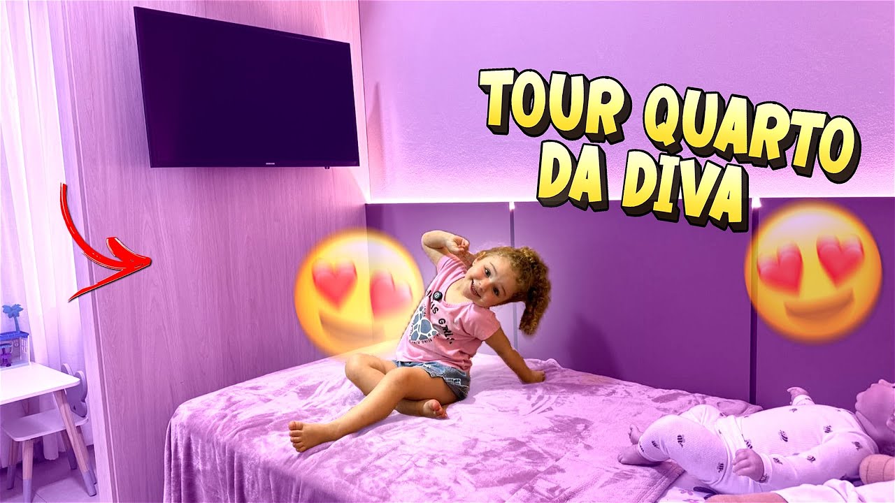 TOUR PELO QUARTO DA DIVA | *mostramos tudo *