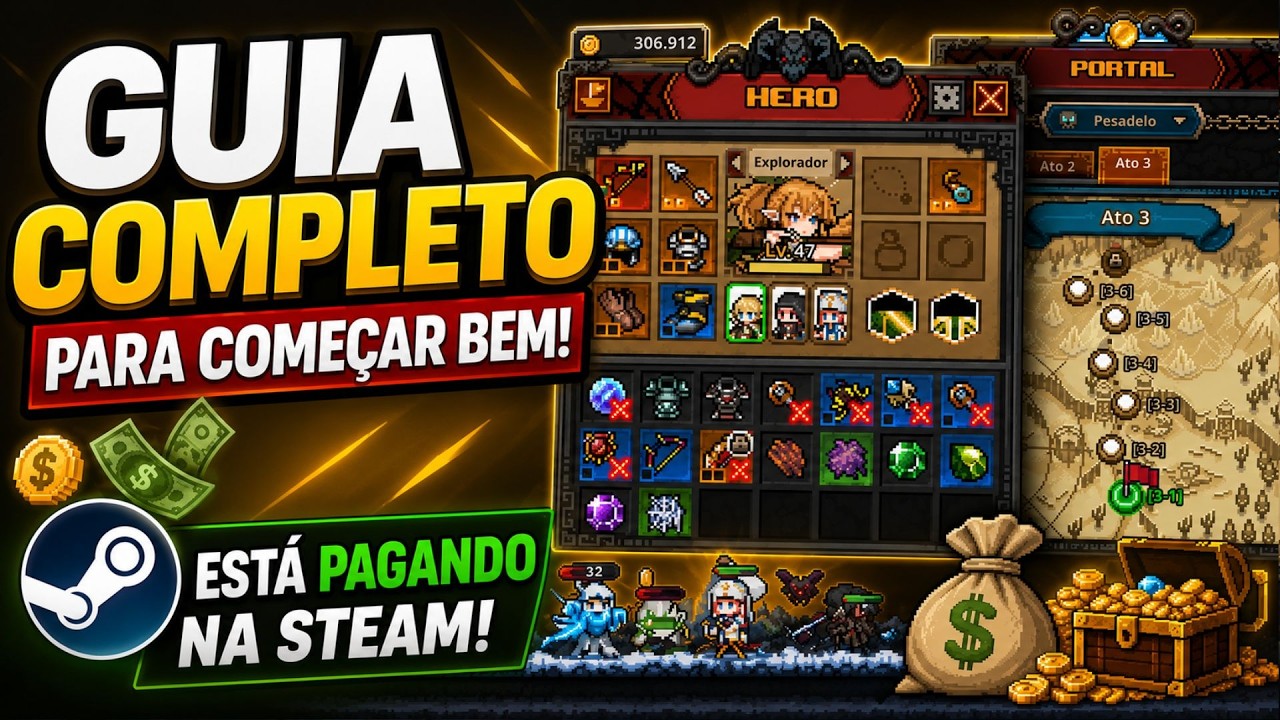 Task Bar Hero - TUDO o que voc&ecirc; PRECISA SABER antes de come&ccedil;ar! Dicas / Tutorial / Guia - TBH