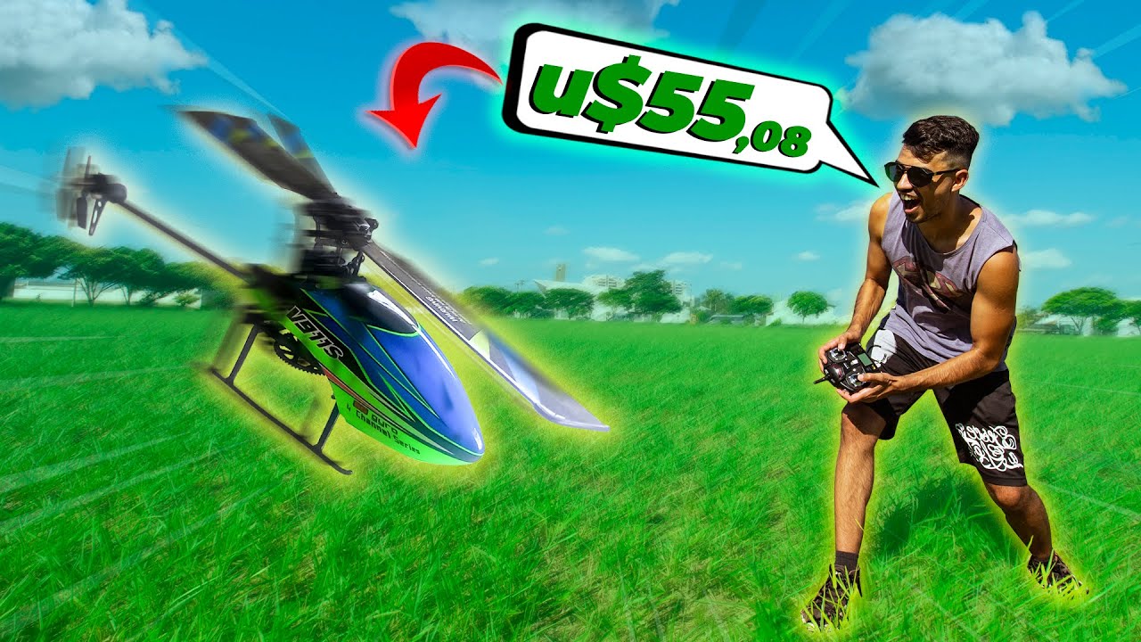 O MELHOR HELICÓPTERO DE CONTROLE ROMOTO V911S WLTech | WLToys