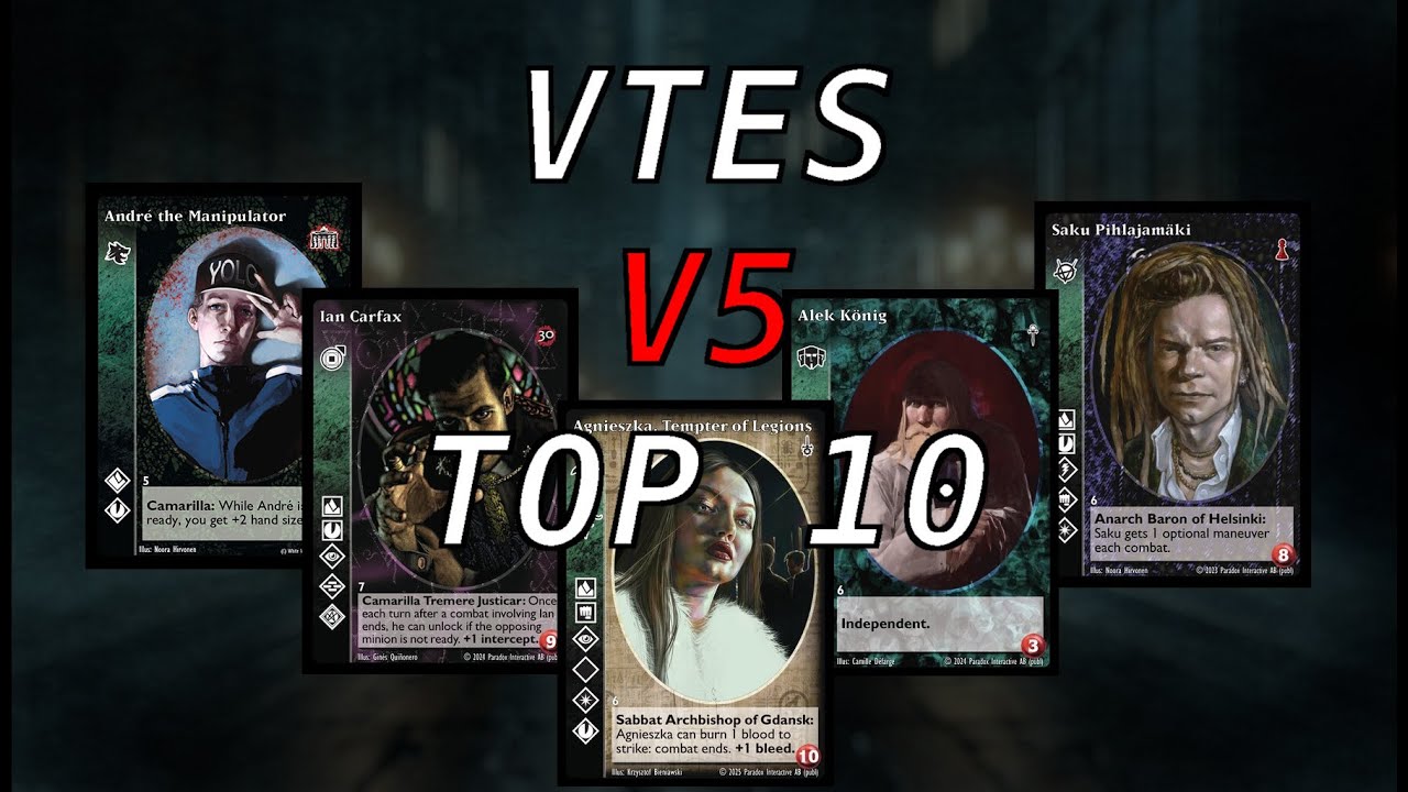 VTES: Top 10 Cripta V5