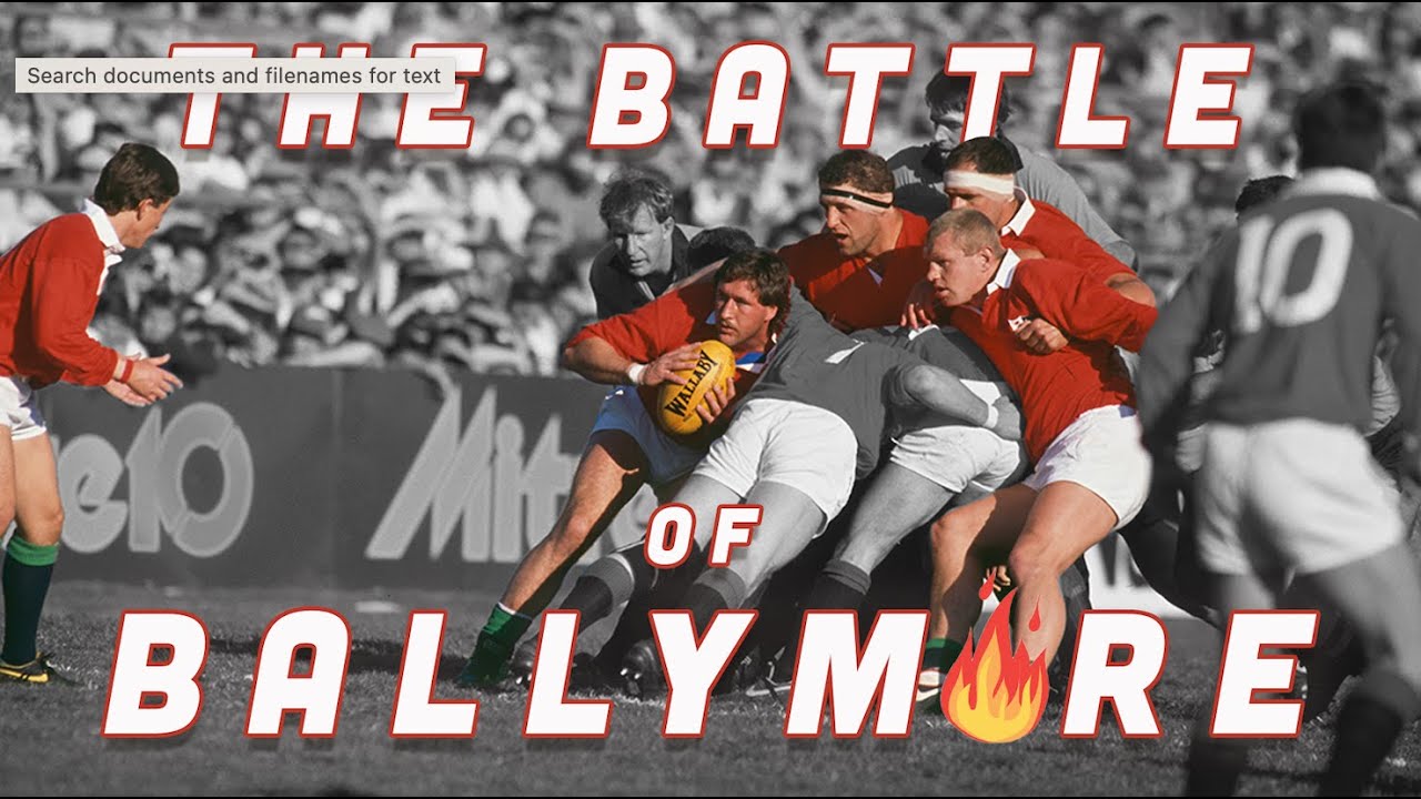 The Battle of Ballymore: Australia vs Lions, 1989 Second Test Highlights