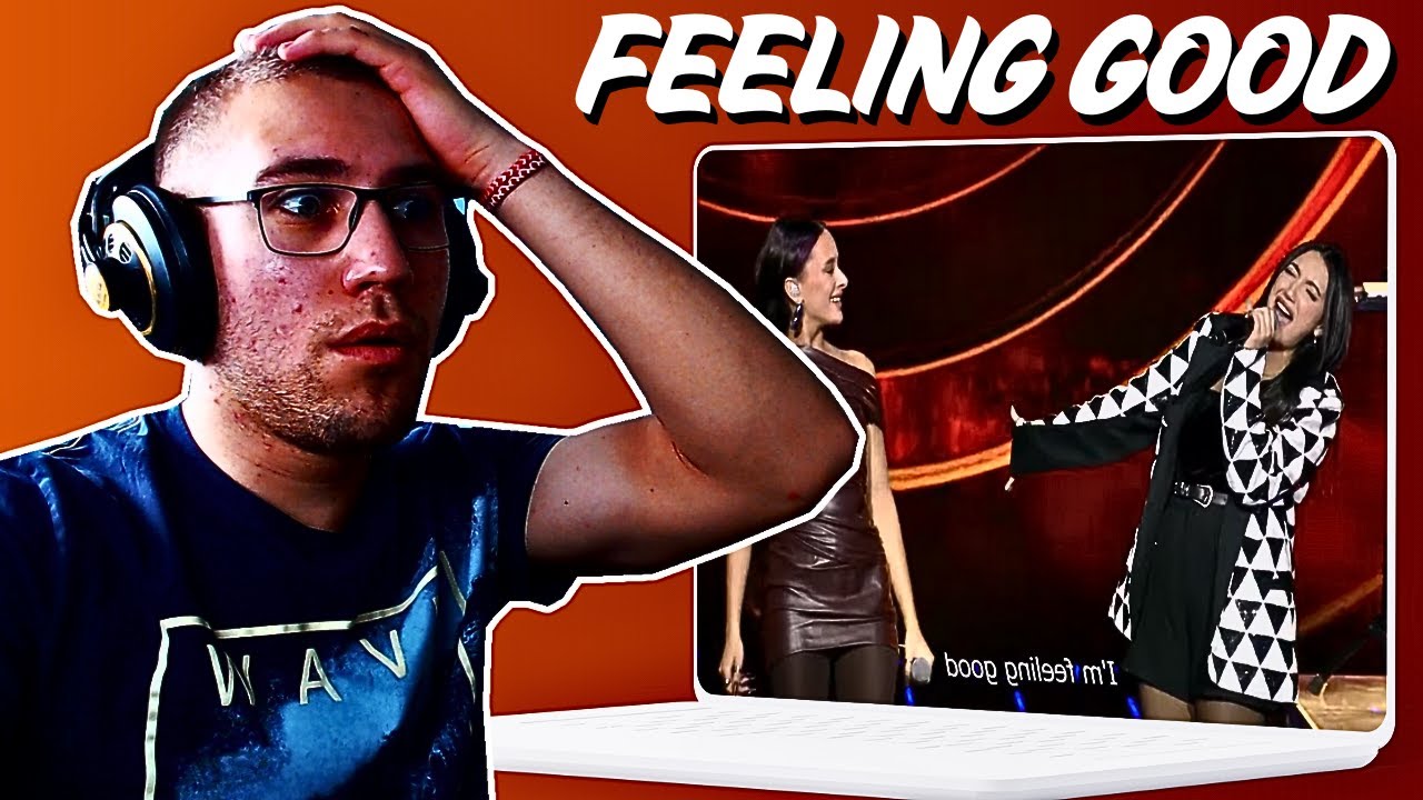 Реакция на песню Юваля Рафаэля, Эдена Голана «Feeling Good» «Next Star» (🇮🇱 Евровидение 2025) ИНО...