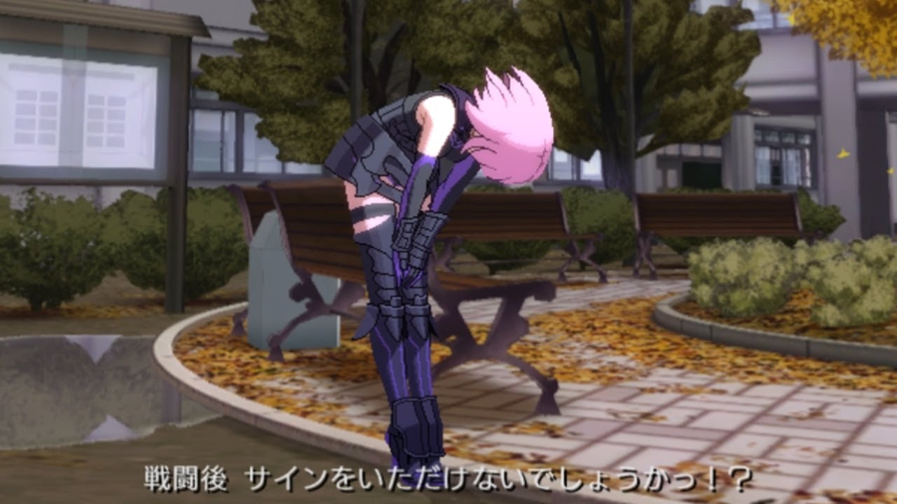 【メルブラ】マシュ 掛け合い集【MBTL・MELTY BLOOD: TYPE LUMINA】