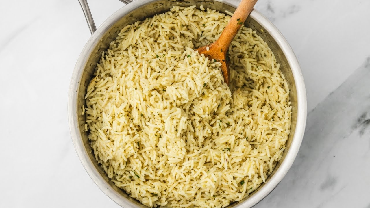 Greek Lemon Rice (Simple Seasoned Rice You Will Make All The Time)