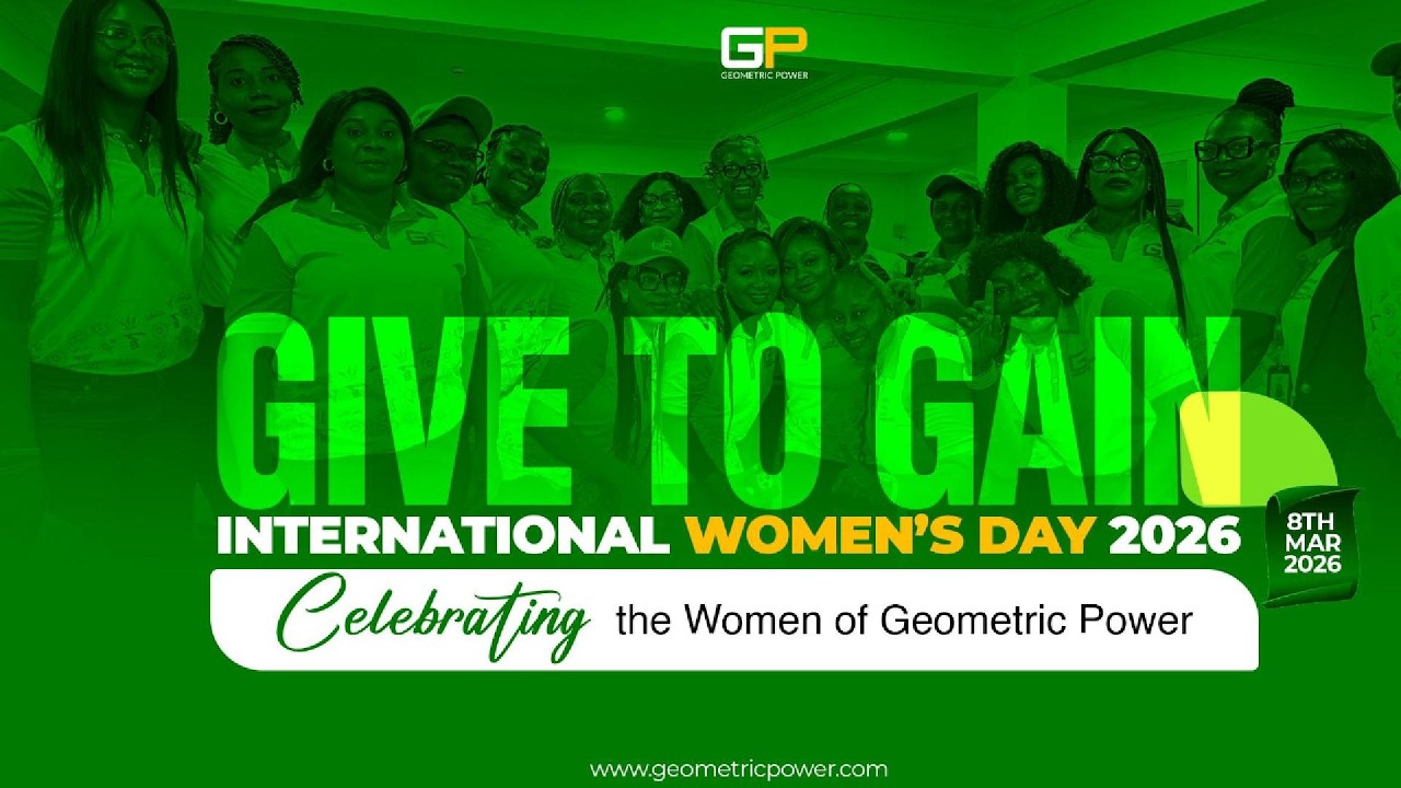 Mrs. Agatha Nnaji, GMD Geometric Power Group | International Women’s Day 2026 Message – Give to Gain