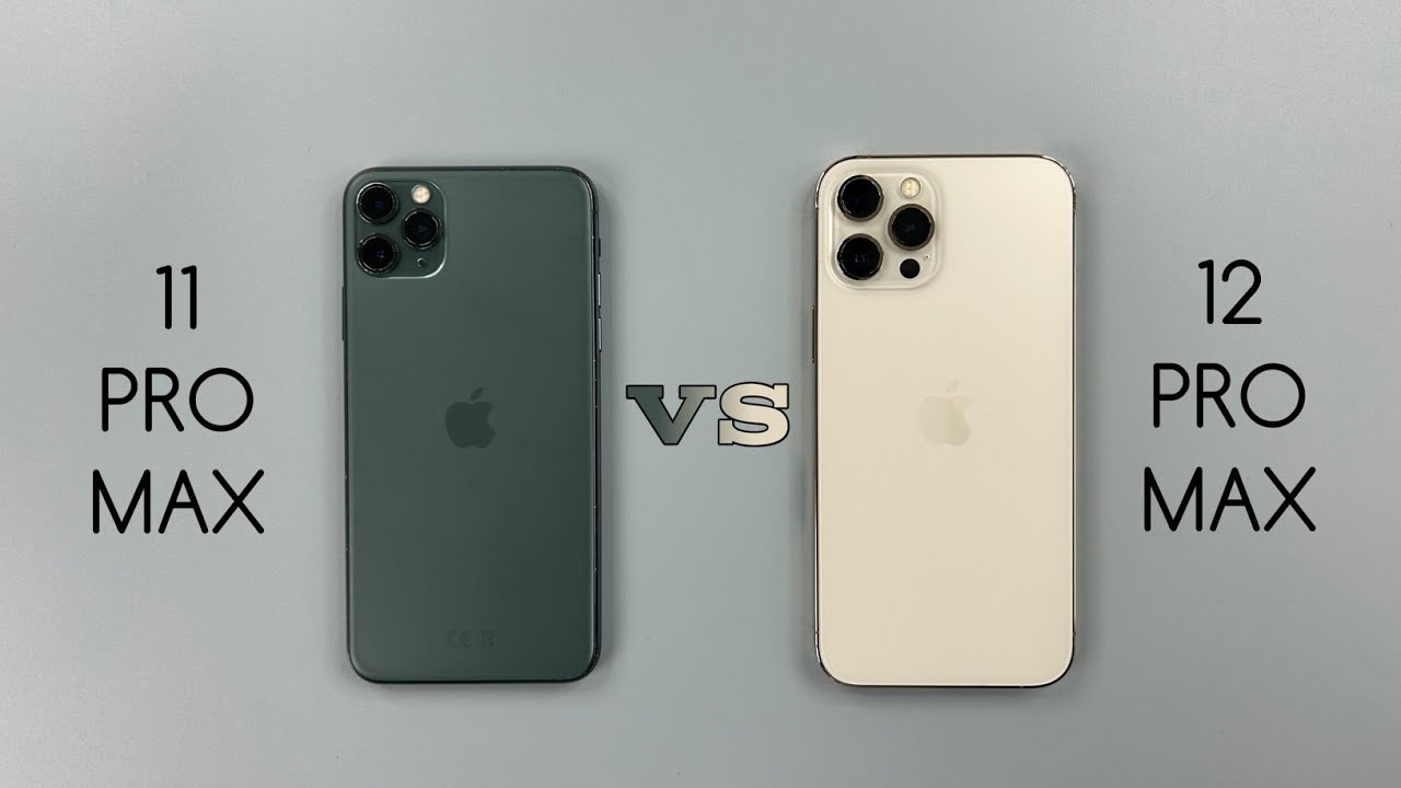 iPhone 11 Pro Max Vs 12 Pro Max Speed Test & Camera Comparison