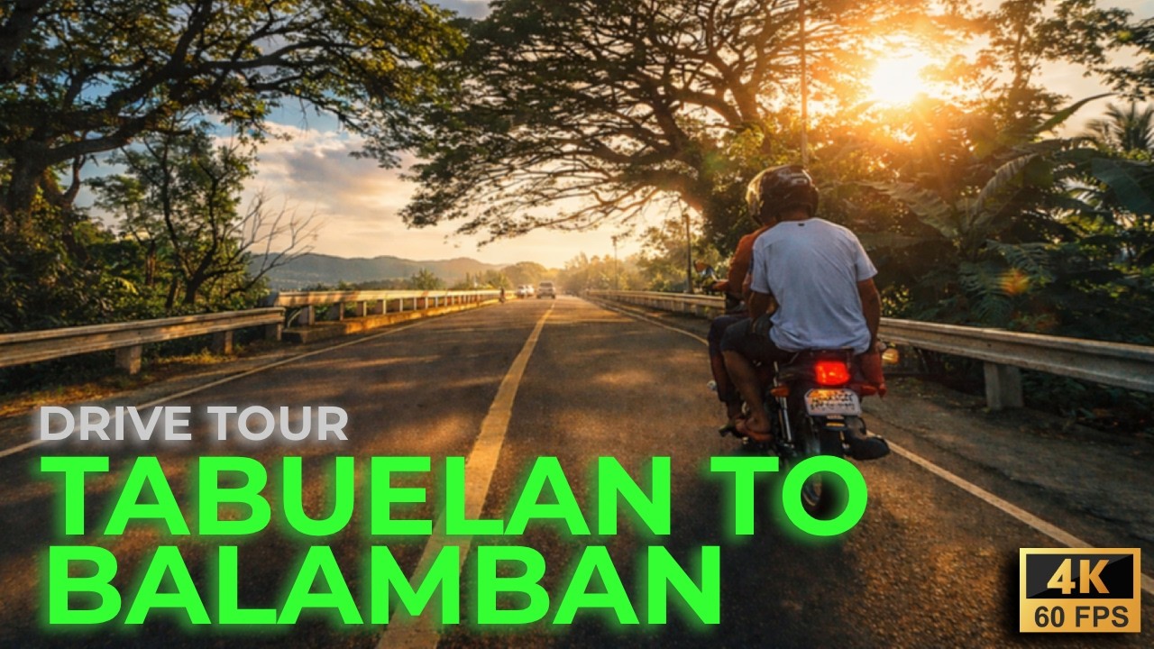 The Long Way Across Cebu | Tabuelan to Balamban 4K60