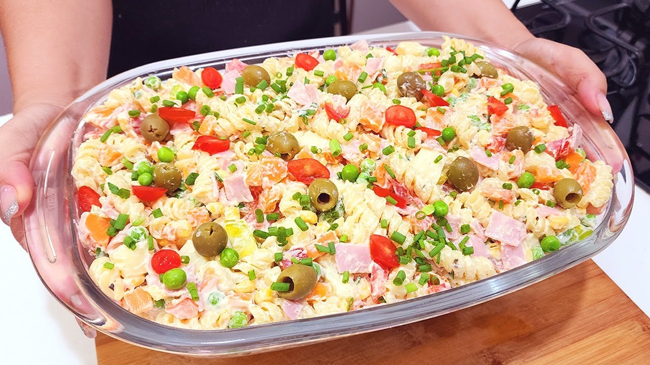 MACARRONESE OU SALADA DE MACARRÃO ??  Receita de Natal 🎄