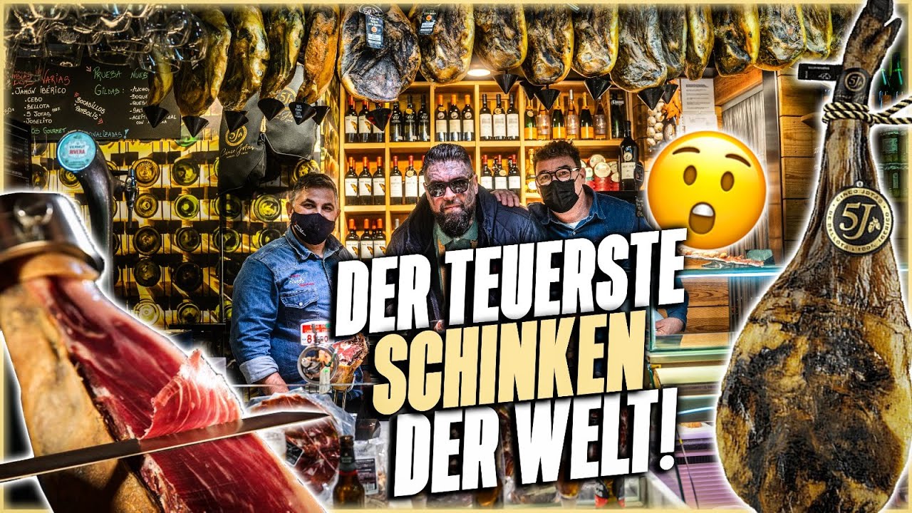 Auf Der Suche nach dem TEUERSTEN Serrano Schinken der Welt! 🔥 Wie viel kostet er? 🤑