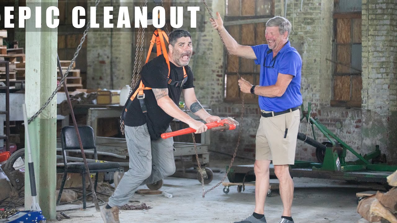 Factory Restoration Milestone: Auction, Cleanout, and Community Help