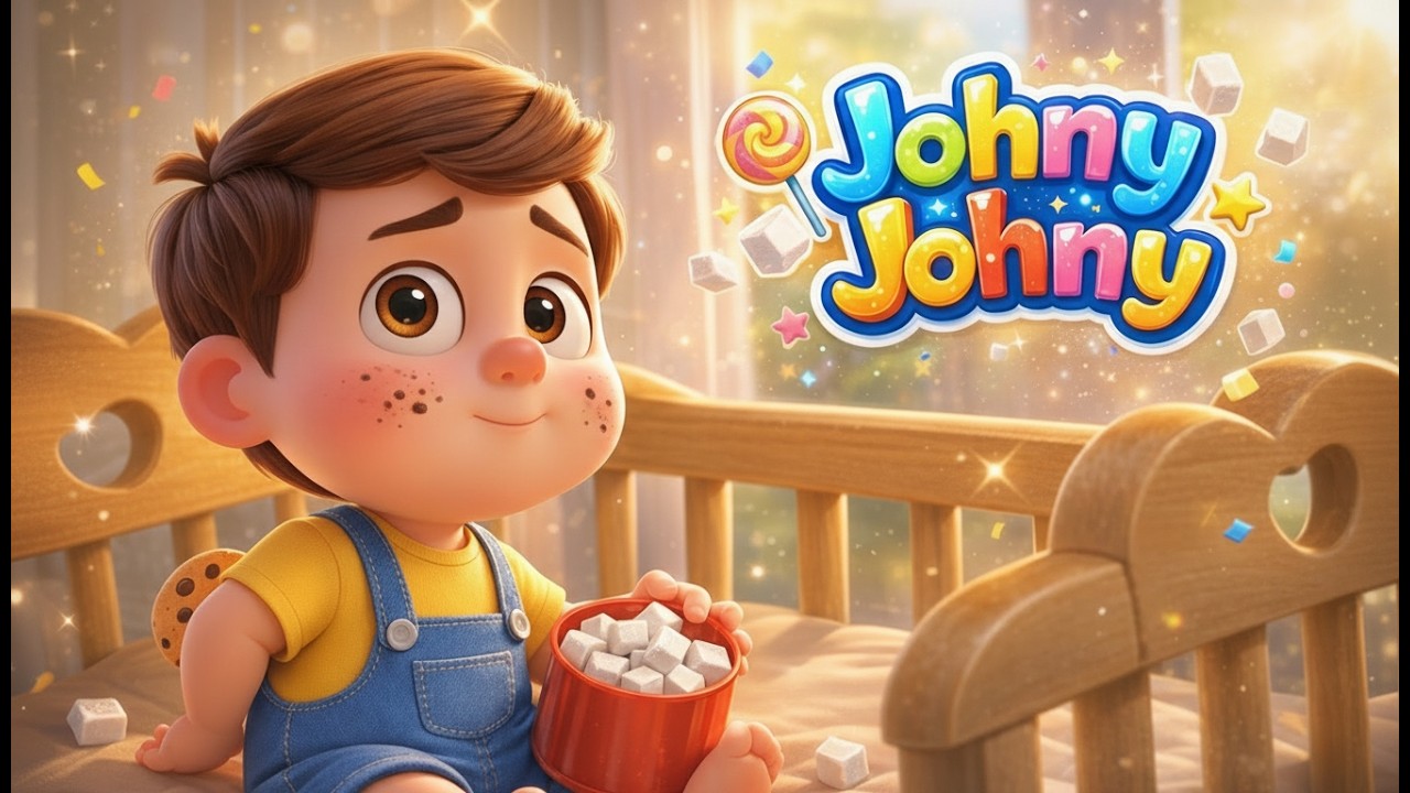 Johny Johny Yes Papa 😱  | Healthy Habits | Kids song| The Best songs for children.