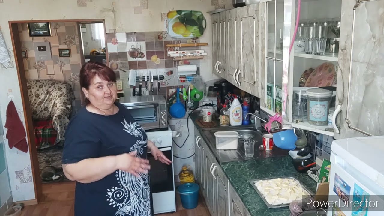 Вкусный пирог Клюква и Яблоко 🍏 Мини духовка OBERHOF Modem L24 для дома и дачи ✌️