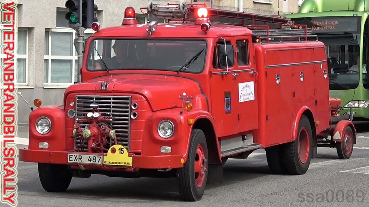 Veteranbrandbilsrally Växjö [SE | 5.2018]