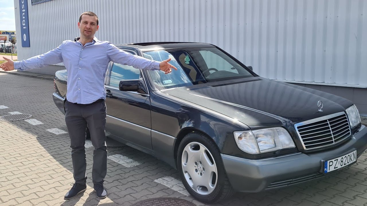 Prezentacja Mercedesa w140  S-klasa z 92r