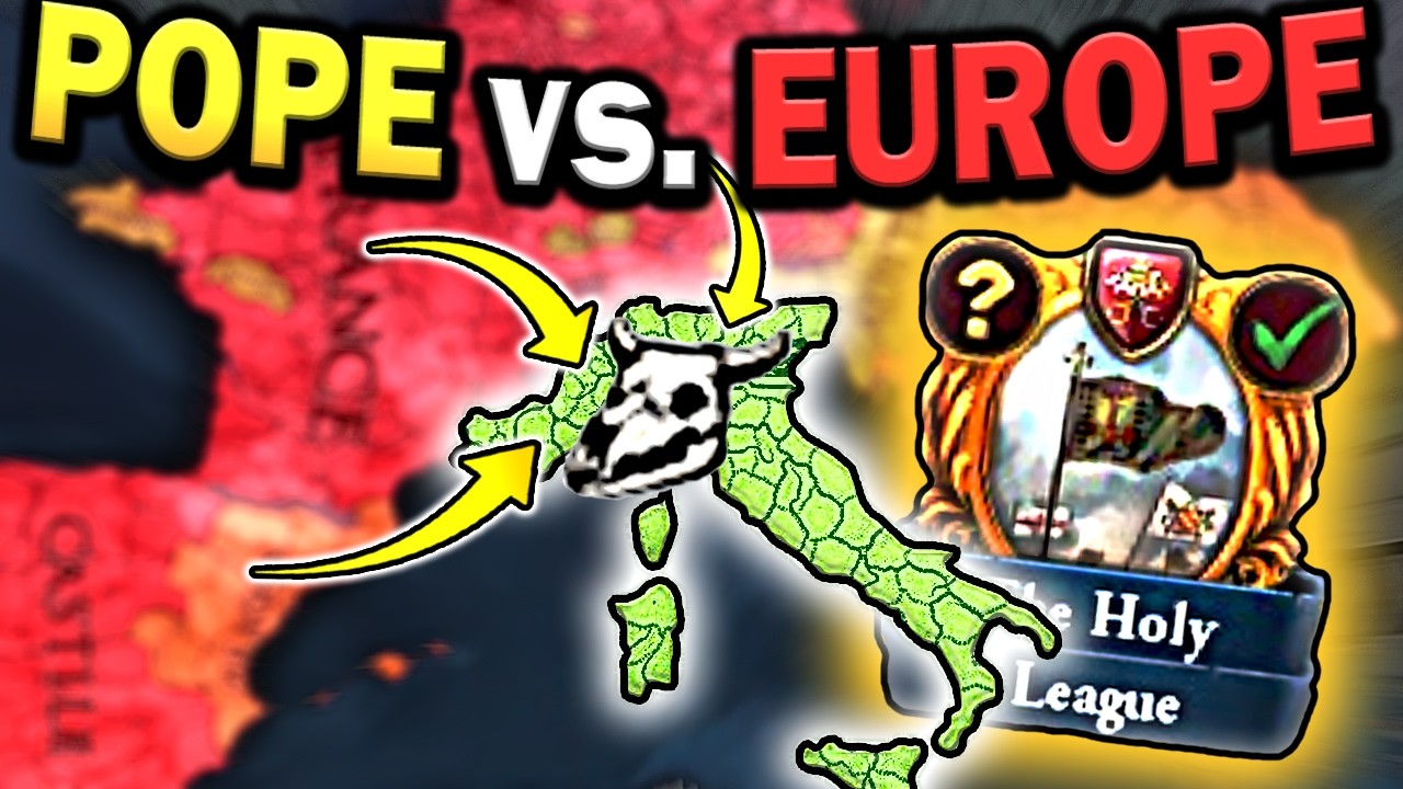 CRAZIEST EU4 Papal States Run I've Ever Had