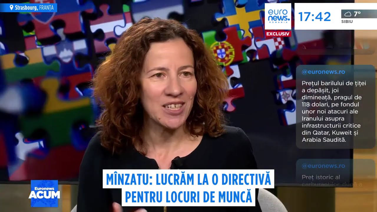 Roxana Mînzatu, comisarul european desemnat de România: Lucrăm la o directivă pentru locuri de muncă