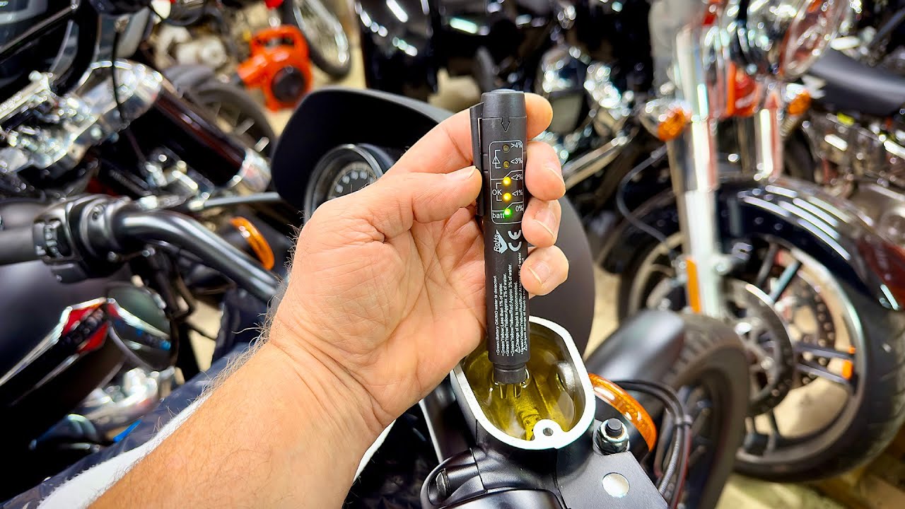 Состояние тормозной жидкости Iron 883!! • Не может быть, чтобы мне так повезло..! | TSV_3703