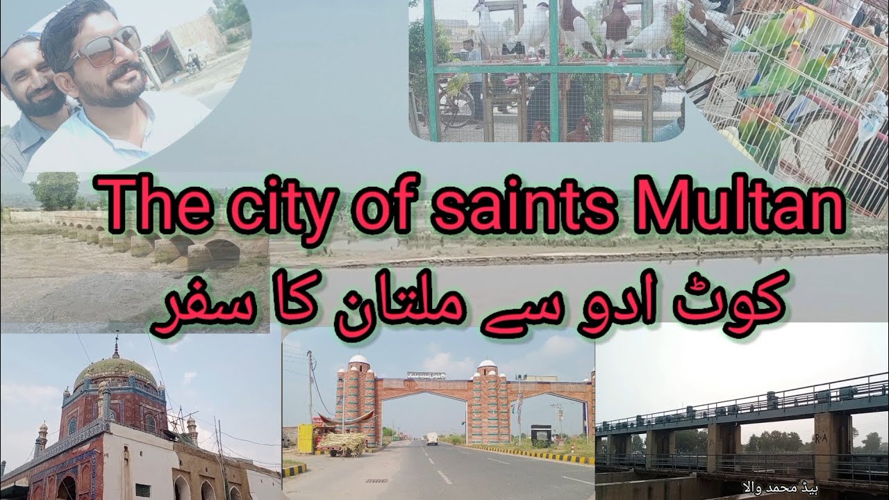 Multan | The city of Saints | A road trip from Kot Addu to Multan | Visit Multan Birds Sunday Market