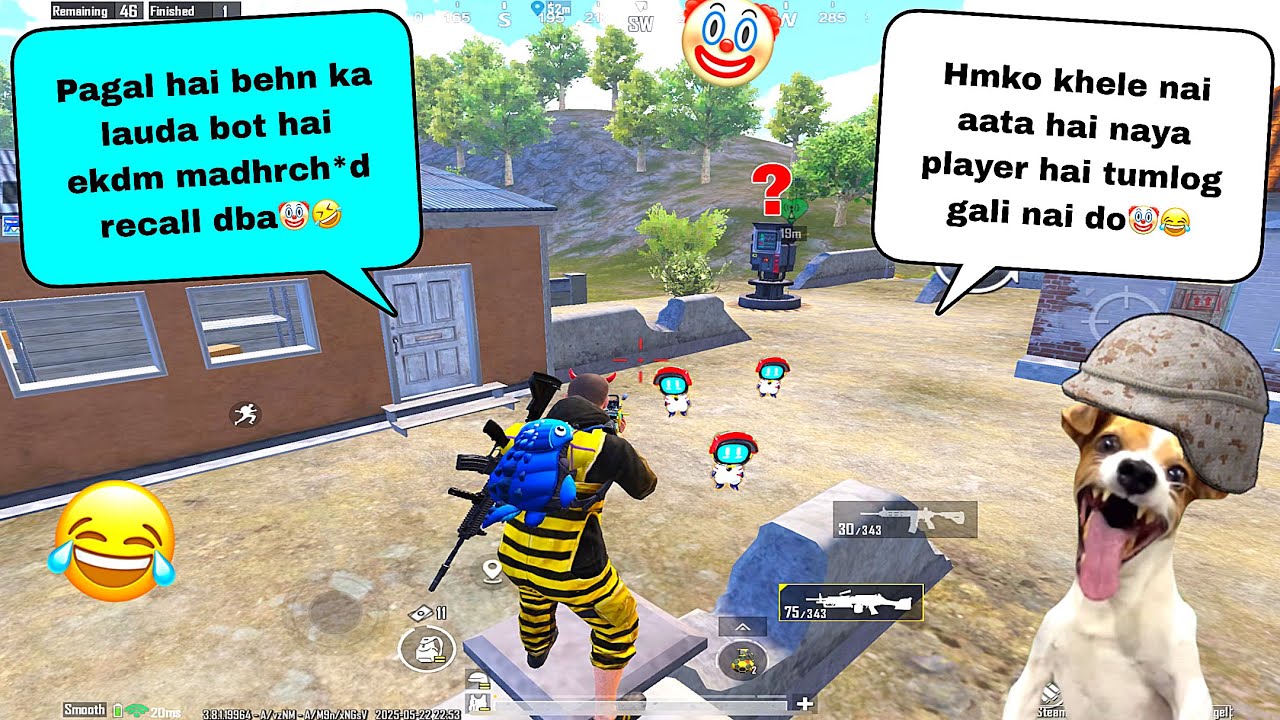 NOOB PRANK💦NEXT LEVEL IRRITATING RANDOMS🤣🤡|| TROLLING  RANDOM TEAMMATES😂BGMI FUNNY & WTF MOMENTS😈
