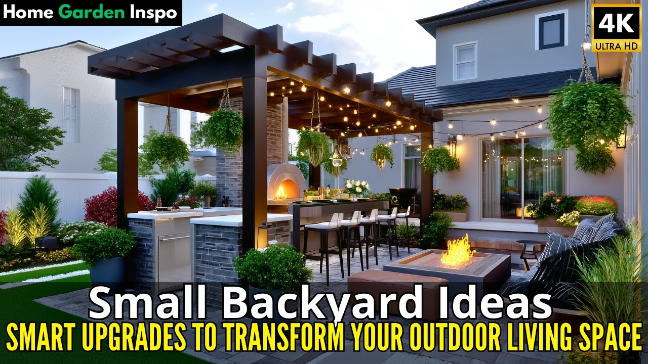 Small Backyard Ideas: Smart Upgrades to Transform Your Outdoor Living Space