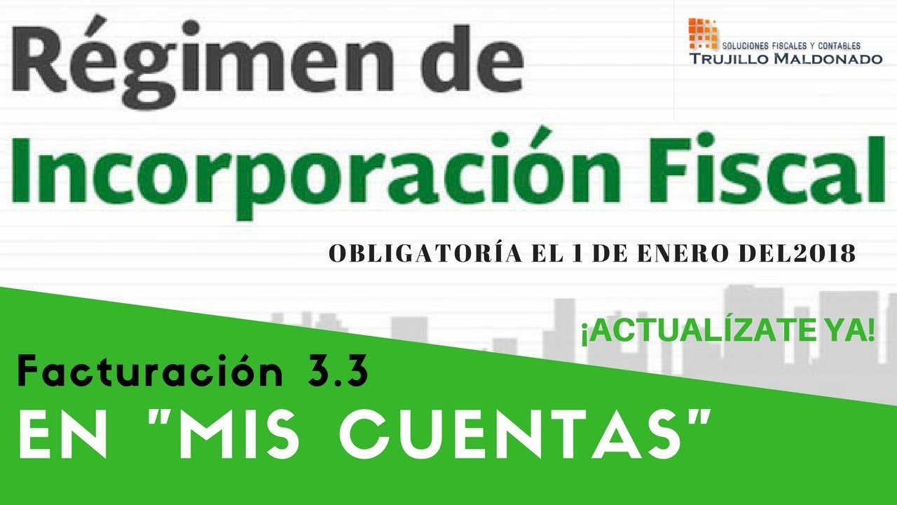 NUEVO CFDI 3.3 en 