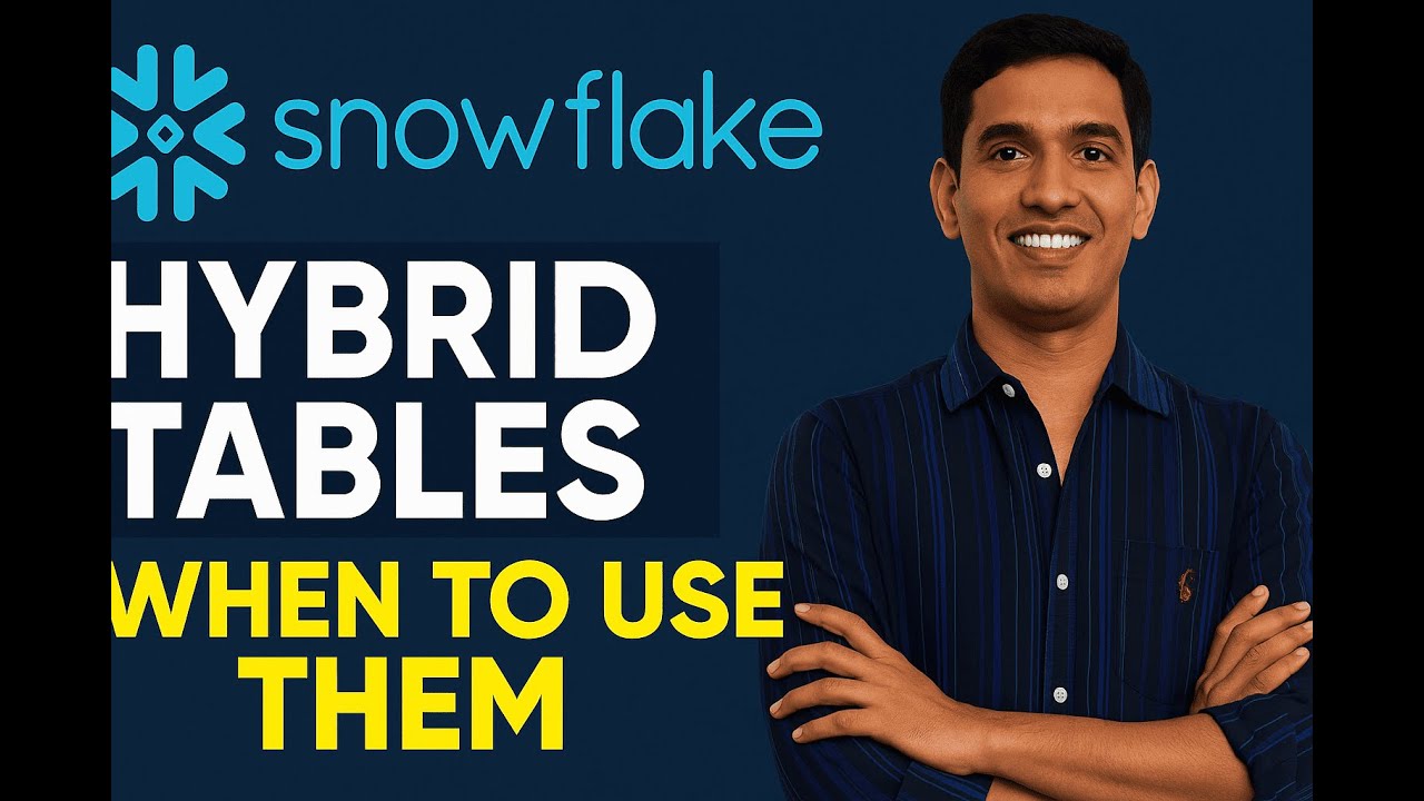 Explained about Snowflake Hybrid Tables, Architecture and When to use them