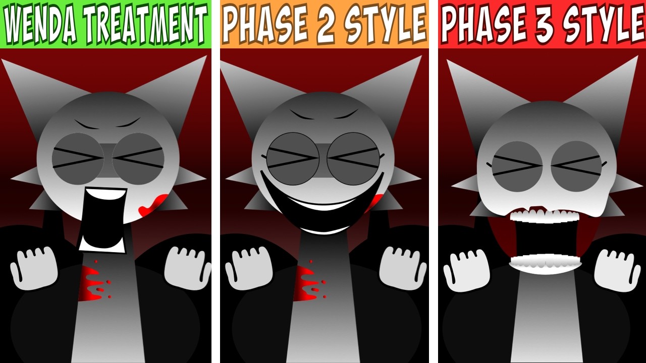 Incredibox Sprunki ALL PHASES STYLE | Wenda Treatment