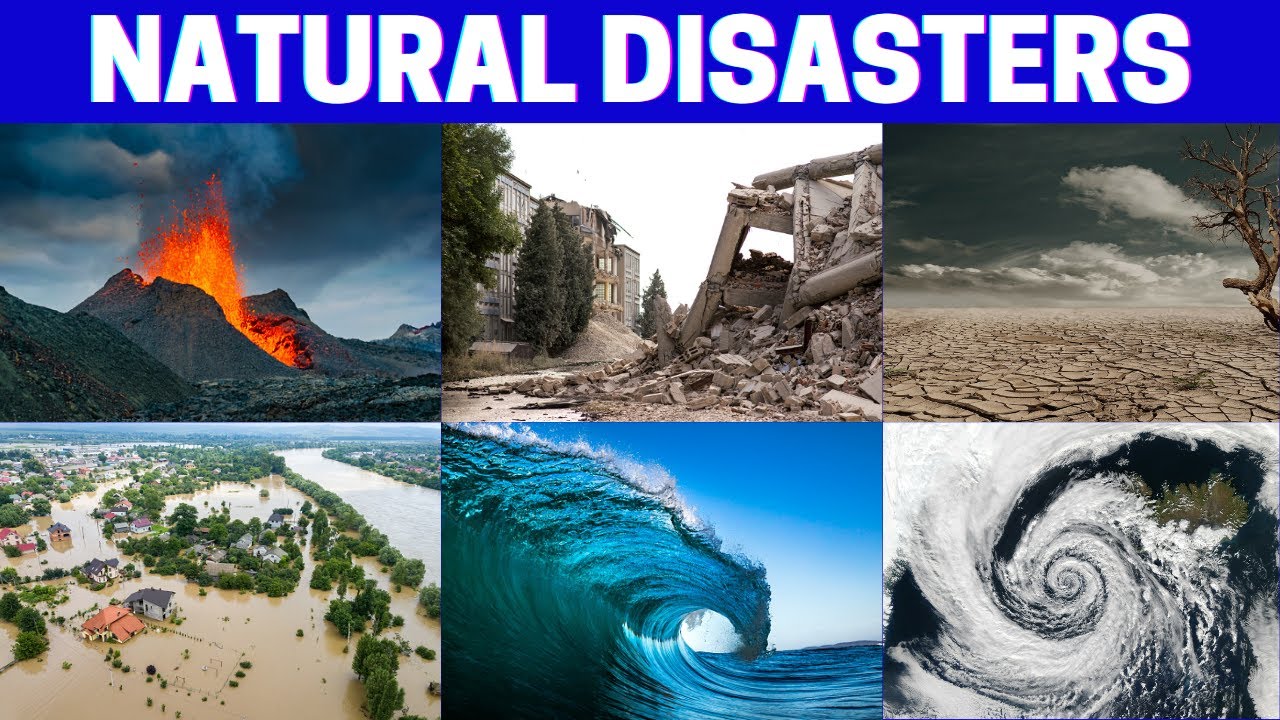 Natural Disasters For Kids | Types Of Disasters | Educational Videos For Kids