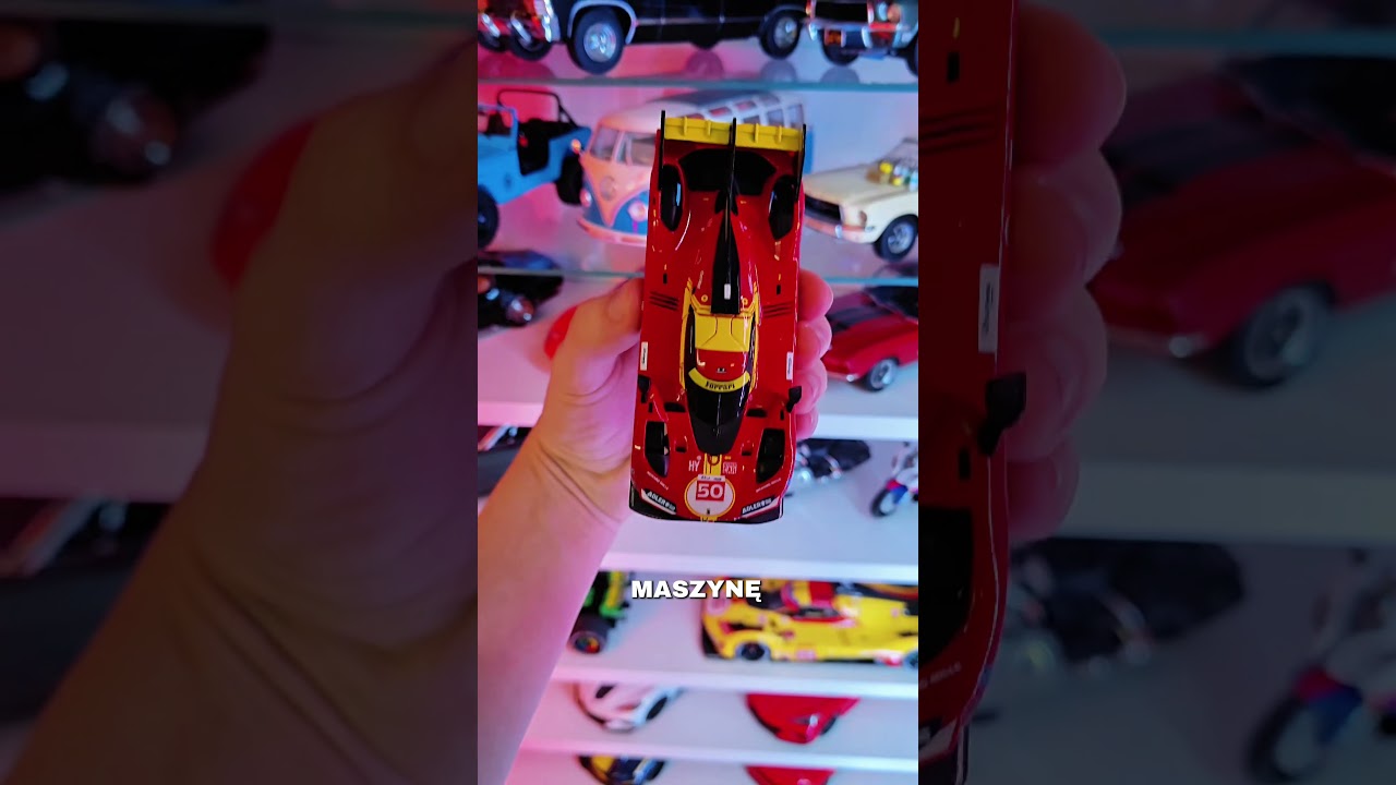 Ferrari 499p ze stacji Shell za naklejki! 
