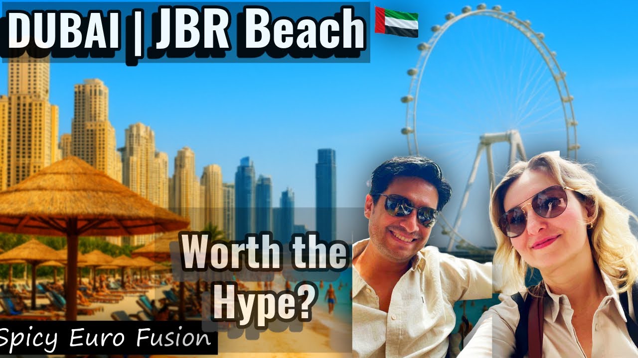 Dubai’s JBR Beach – Worth the Hype? 🌴 | Unreal Beach Day Experience