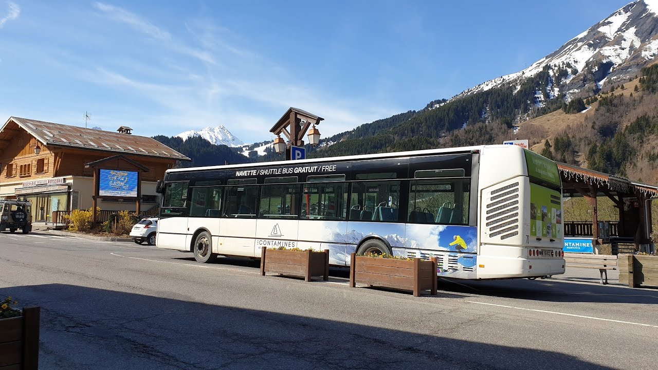 Irisbus Citelis 12 Skibus en Haute-Savoie