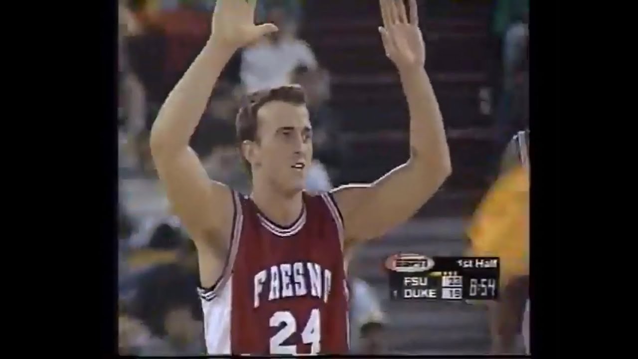 Chris Herren Fresno State 29pts vs Duke (1998 Alaskan Shootout)