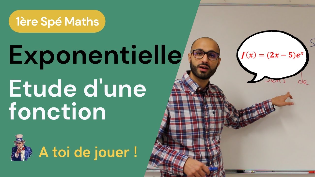Etude d'une fonction exponentielle
