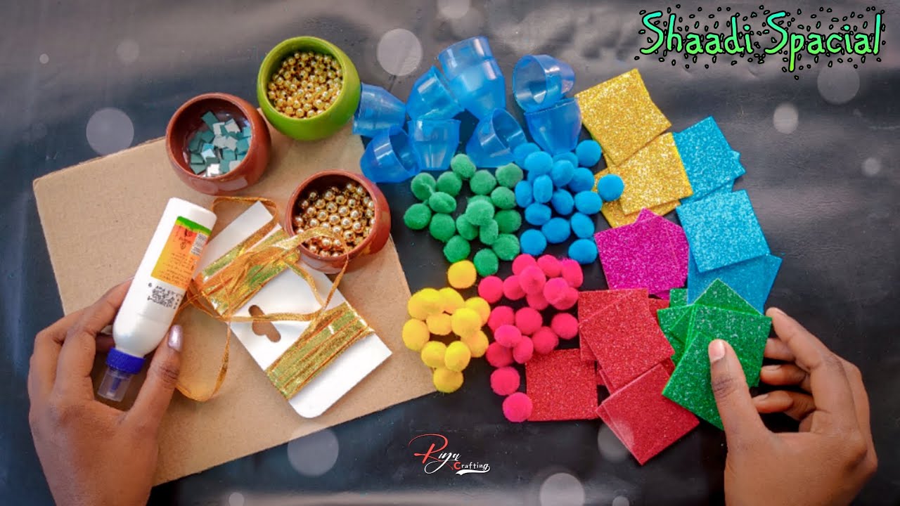 How to Shaadi Special Wall Decoration Craft Ideas || सेलाइन बोतल कैप से घर को सजाये #decoration