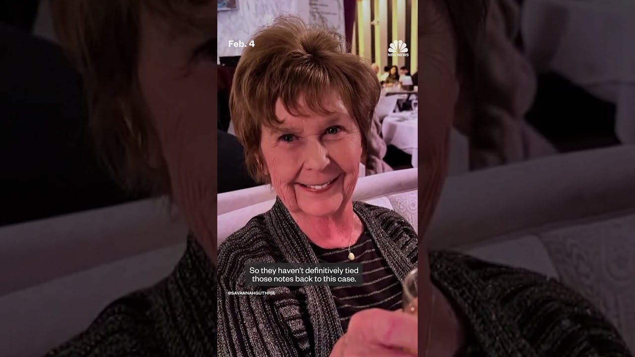 Pima County sheriff aware of Nancy Guthrie ransom note reports