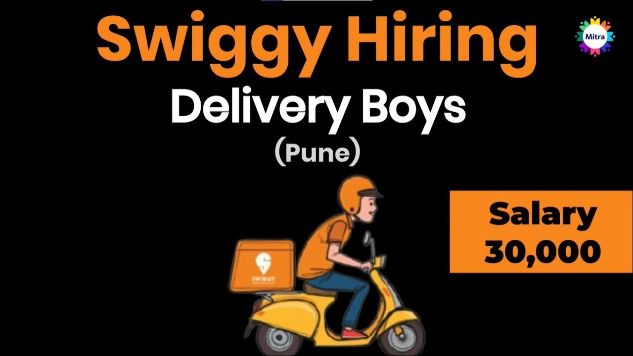 Swiggy Delivery Boy Job In Pune | Food Delivery Jobs | Apply For Free Online Though Whatsapp