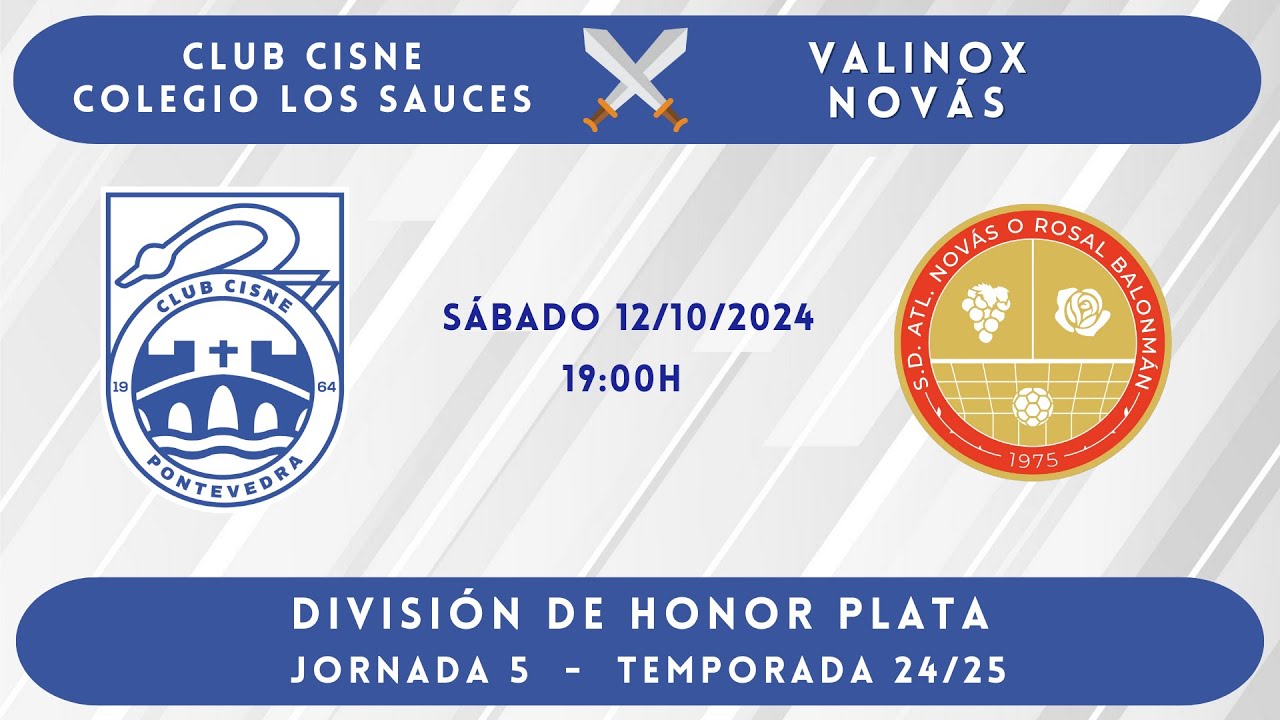 Club Cisne Colegio Los Sauces vs Valinox Novás