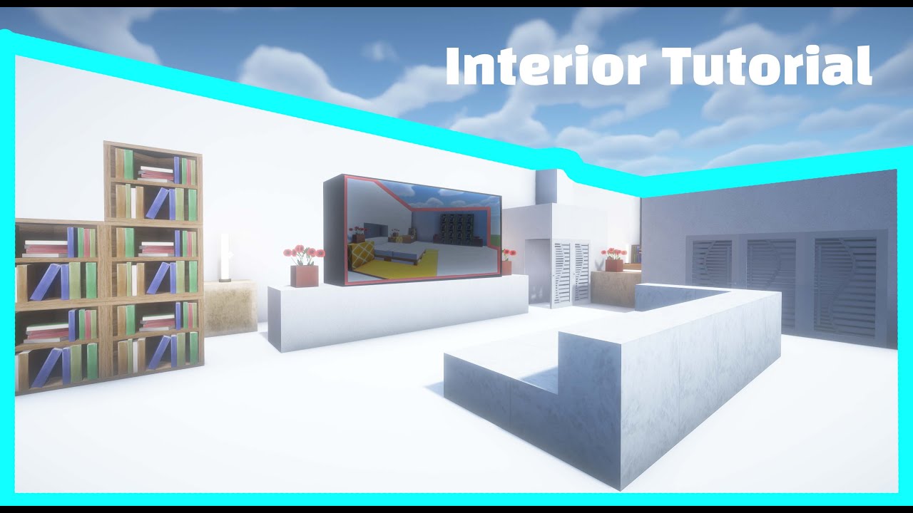 Modern house Interior Tutorial