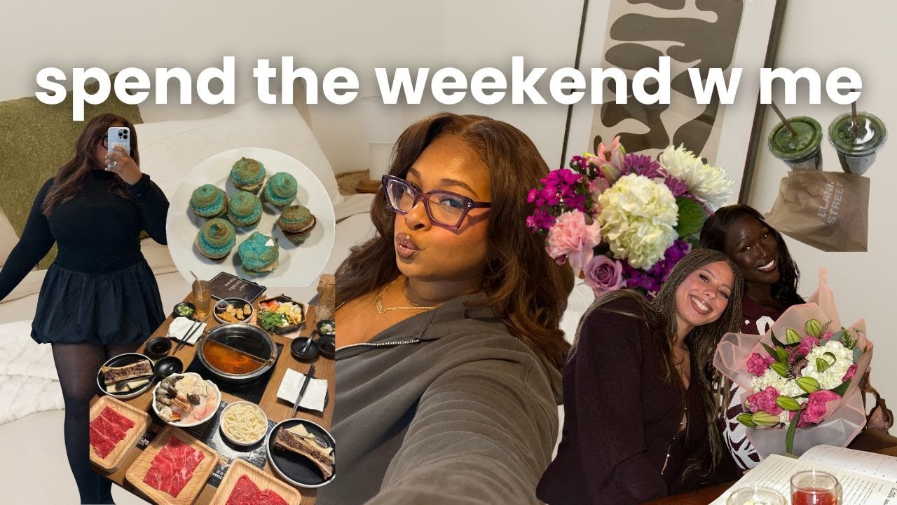 WEEKEND IN PHILLY VLOG: girls night out, trying hot pot, yap session, macaron making class + more