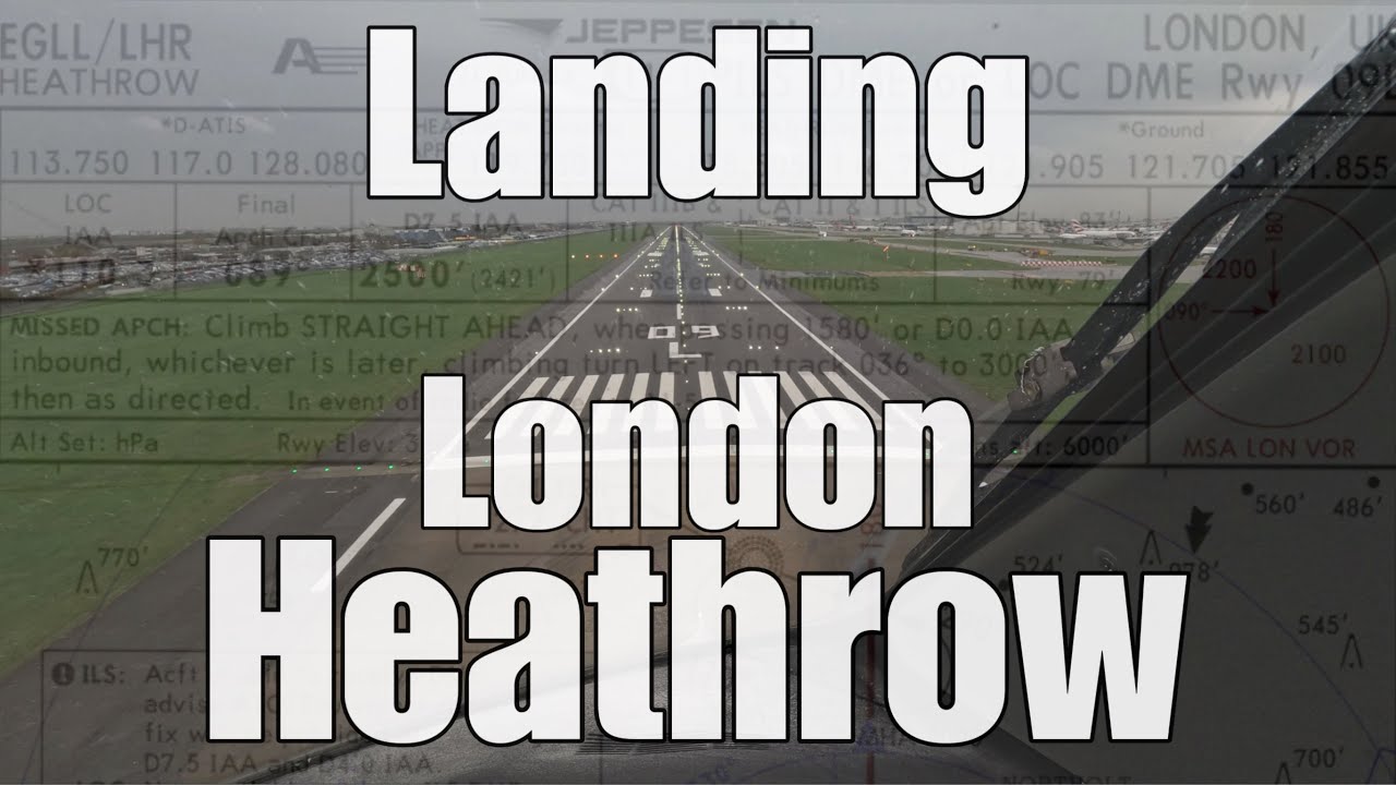 Landing - LONDON Heathrow Airport 🇬🇧
