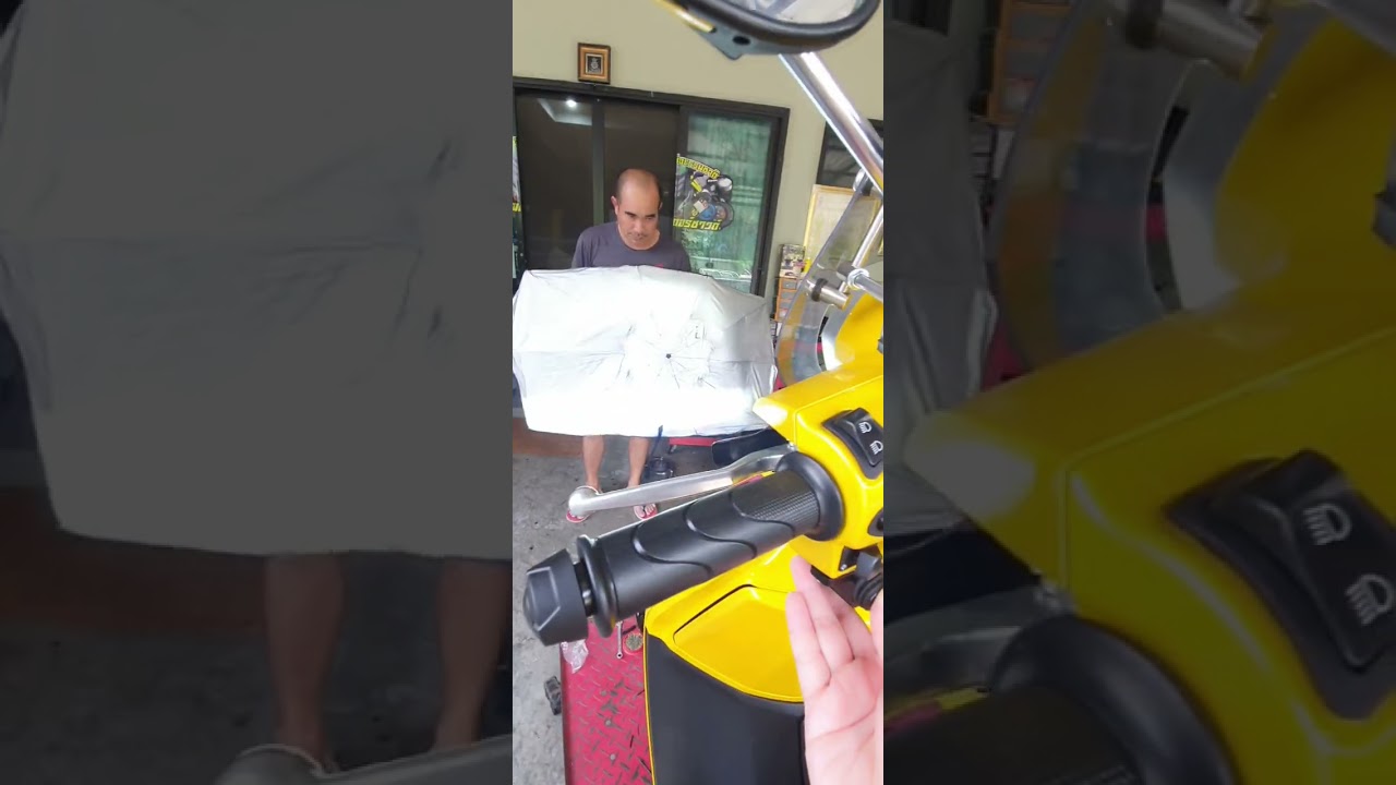 HONDA Giorno กับการติดตั้งไฟสปอร์ตไลท์