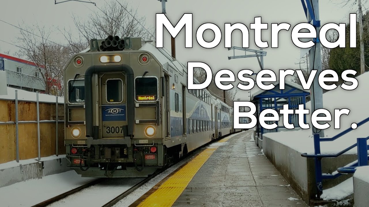 Montreal's Commuter Rail could be *so* much better